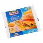 Hochland Cheddar Processed Cheese 40% 130g - image-0